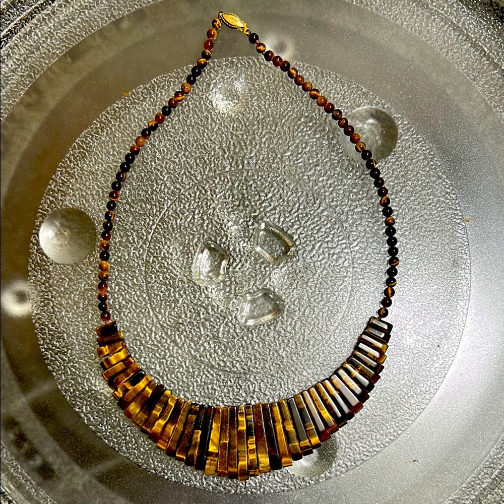 Genuine Ladies Tiger’s Eye Necklace